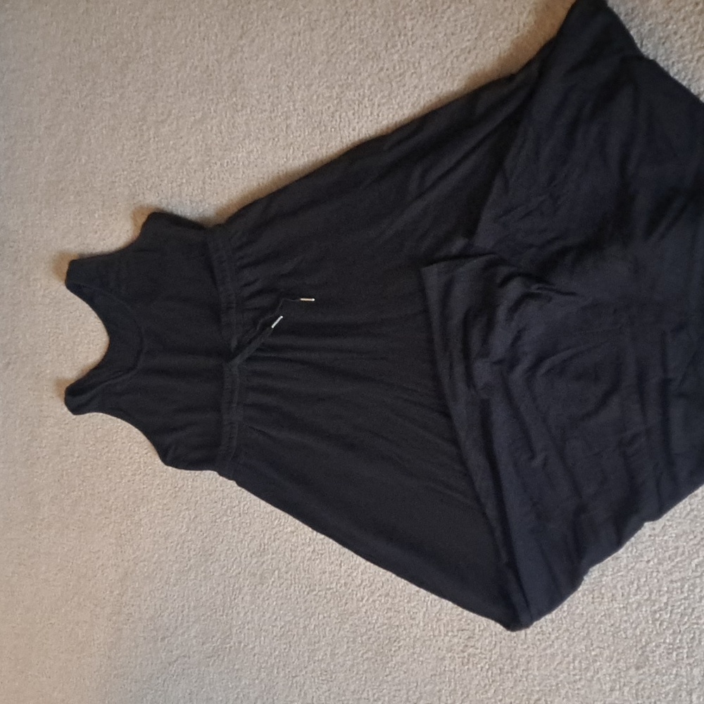 Large. U Neck Backless Racerback Drawstring Jumps… - image 5